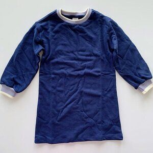 Hanna Andersson Girl Long Sleeve French Terry Dress 5T 110 Cm